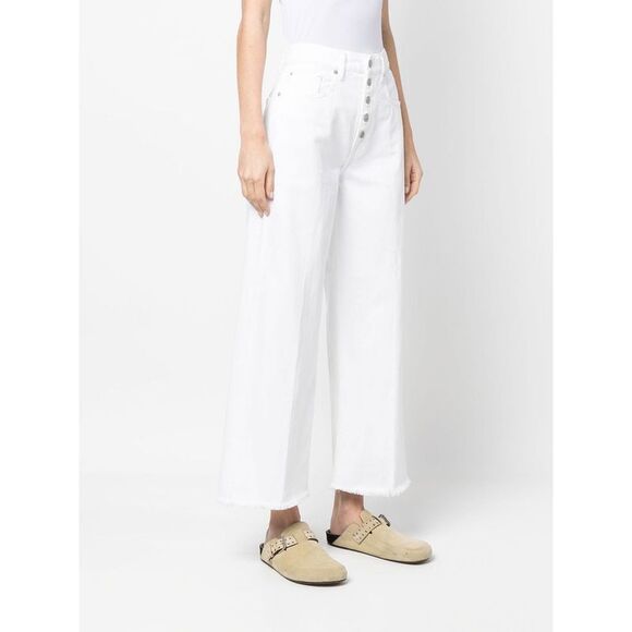 Ralph Lauren Women Wide Leg Crop Jeans
